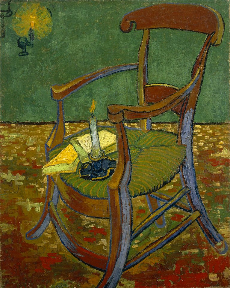 Vincent van Gogh - De stoel van Gauguin - Google Art Project