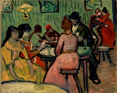 Vincent van Gogh - The Brothel (Le Lupanar) - BF104 - Barnes Foundation