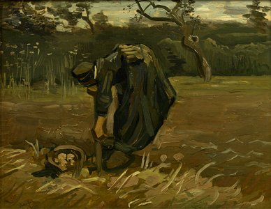 Vincent van Gogh - Aardappelrooister