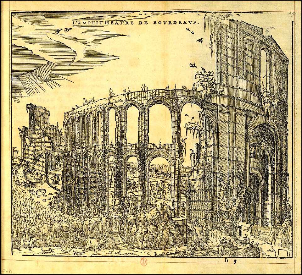 Vinet Antiqvité de Bordeavs palais Gallien (1574)