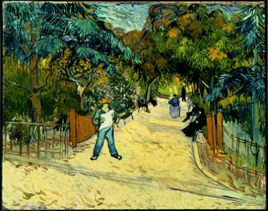 Vincent van Gogh - L'entrée des jardins publics à Arles