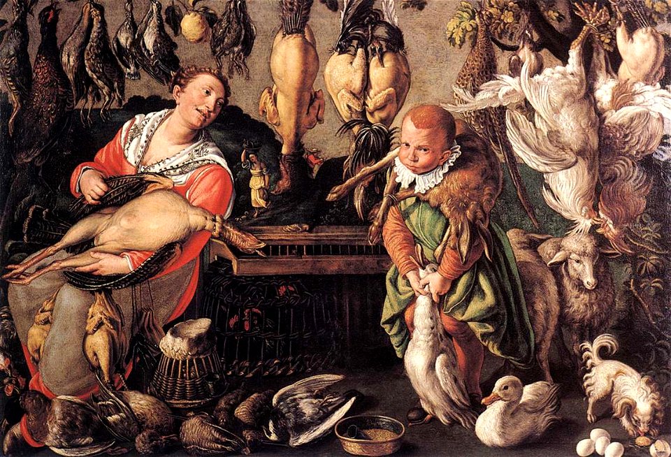 Vincenzo Campi - Chicken Vendors - WGA3826