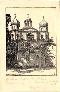 Vilnia, Antokal, Trynitarski. Вільня, Антокаль, Трынітарскі (W. Güthlen, 1918)