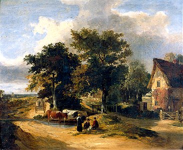 Vincent - Road Scene with Cottage