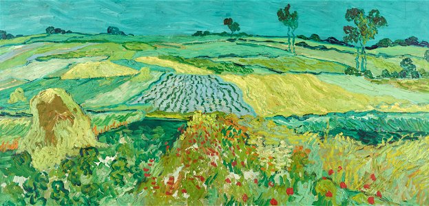 Vincent van Gogh - Die Ebene von Auvers - 1007 - Österreichische Galerie Belvedere