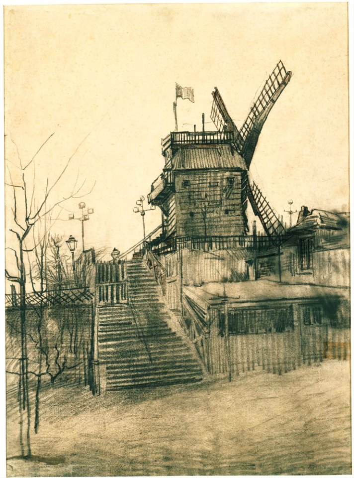 Vincent van Gogh - Moulin de la Galette - Google Art Project