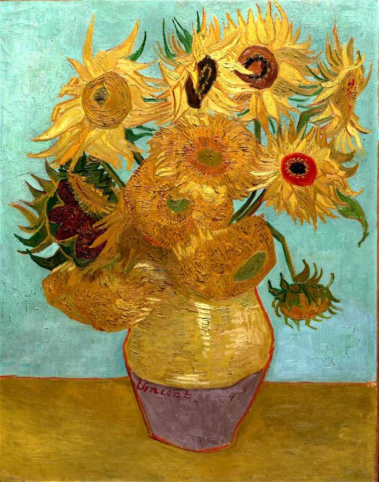 Vincent van Gogh - Zonnebloemen
