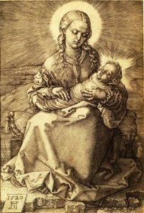 Virgen con niño - Albrecht Dürer