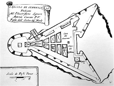 Vincenzo Coronelli, S. Nicolò di Sebenico