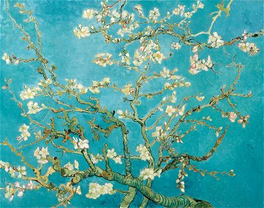 Vincent van Gogh - Branches of an Almond Tree in Blossom (F671)