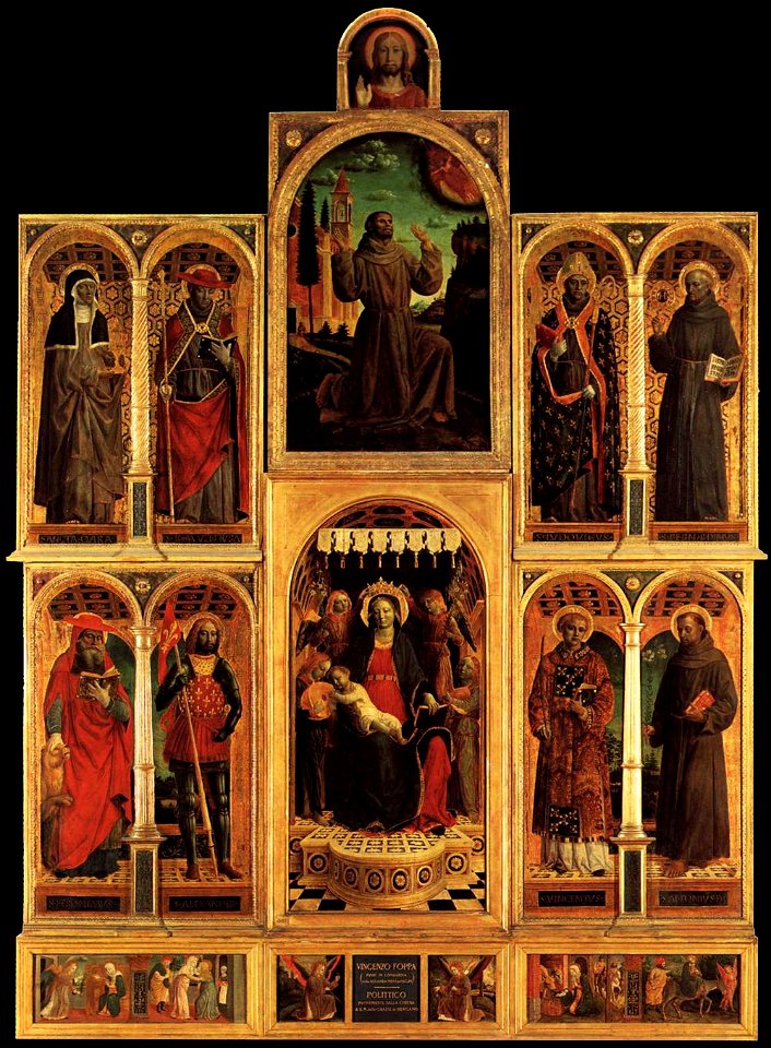 Vincenzo foppa, pala di santa maria delle grazie