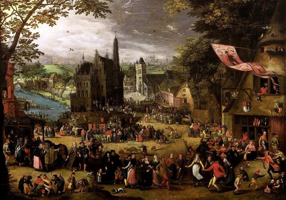 David Vinckboons - The Great Kermess (1610)