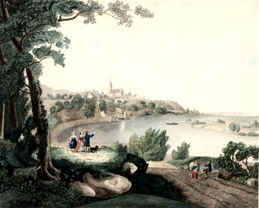 Vilnia, Vialla. Вільня, Вяльля (J. Pieška, 1808)
