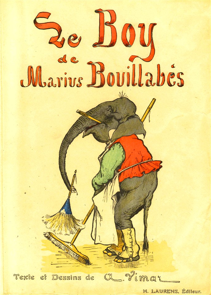 Vimar - Le Boy de Marius Bouillabès - couverture avant