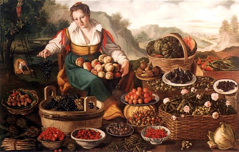 Vincenzo Campi - The Fruit Seller