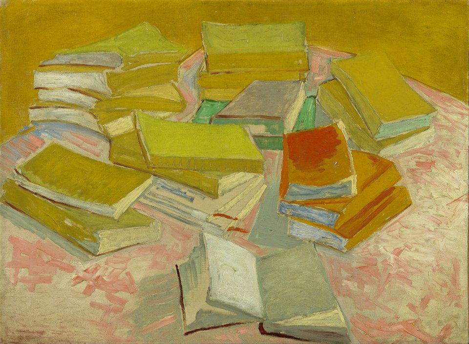 Vincent van Gogh - Piles of French novels - Google Art Project