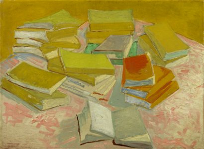 Vincent van Gogh - Piles of French novels - Google Art Project