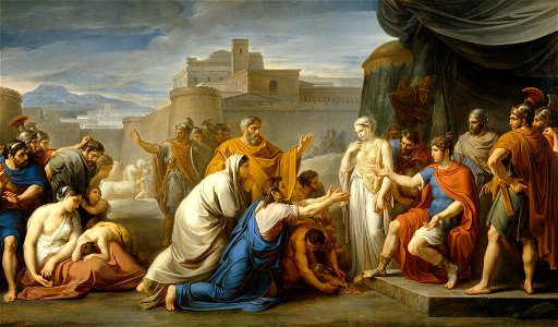 Vincenzo Camuccini - Scipios Mäßigung - 2782 - Kunsthistorisches Museum