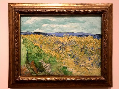 Vincent van Gogh - Korenveld (Van Gogh & Japan). Free illustration for personal and commercial use.