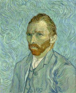 Vincent van Gogh - Self-Portrait - Google Art Project. Free illustration for personal and commercial use.