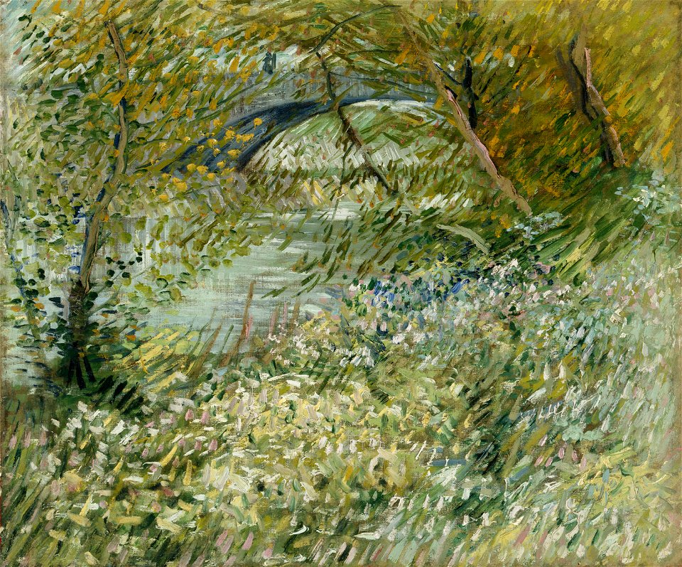 Vincent van Gogh - River Bank in Springtime - 1961.99 - Dallas Museum of Art