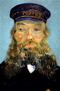 Vincent van gogh, ritratto del postino roulin, 1888, 02