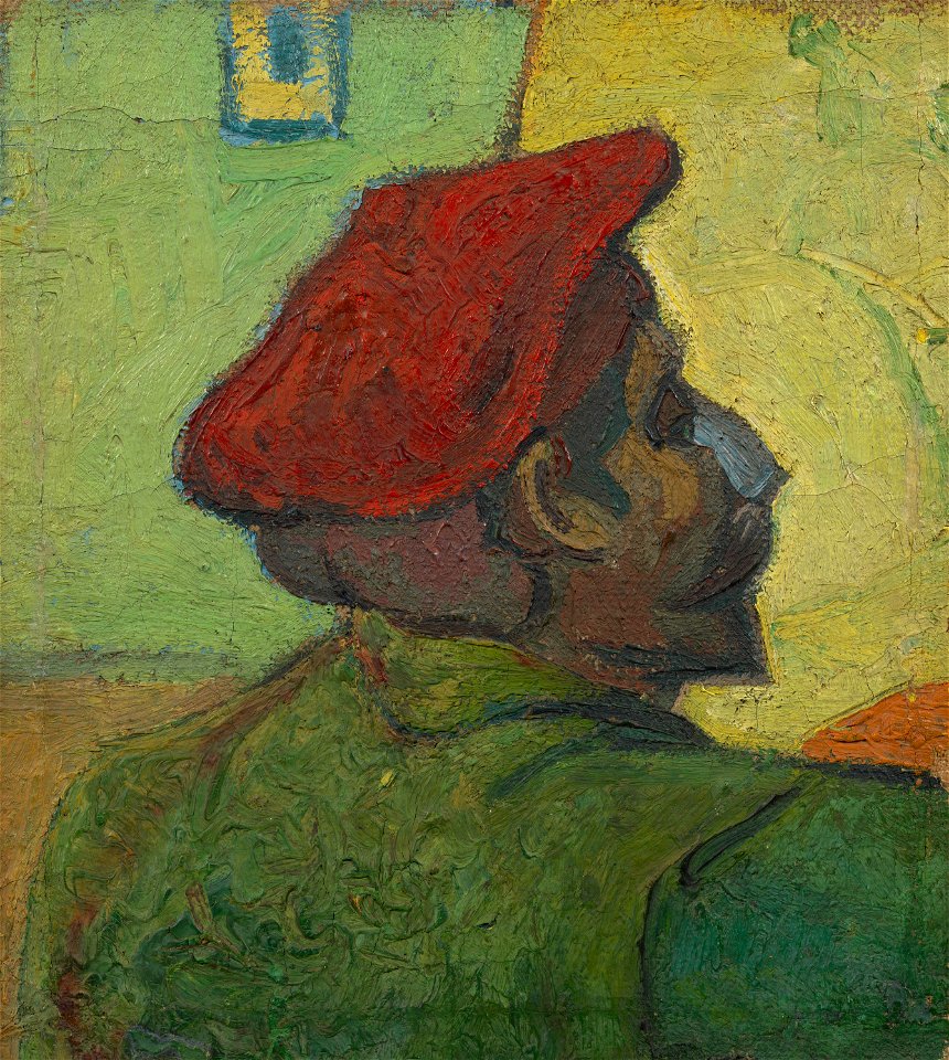 Vincent van Gogh - Paul Gauguin (Man in a Red Beret)