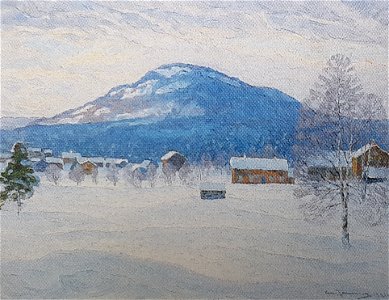 Vinterdag vid Getberget x Carl Johansson
