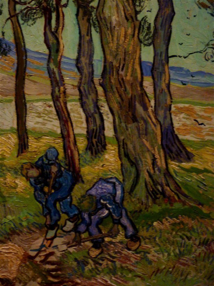 Vincent van Gogh - The Diggers (1889)