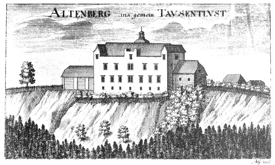 Vischer - Topographia Ducatus Stiria - 010 Altenburg bei Söding