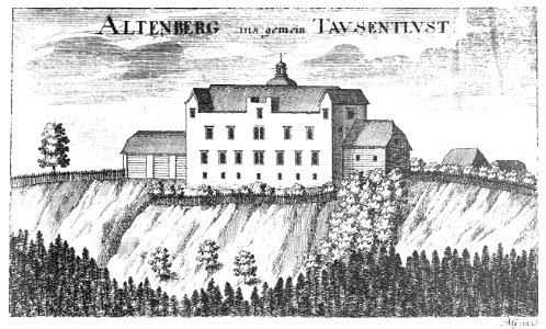 Vischer - Topographia Ducatus Stiria - 010 Altenburg bei Söding