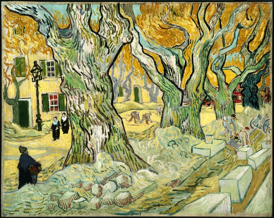 Vincent van Gogh - The Road Menders