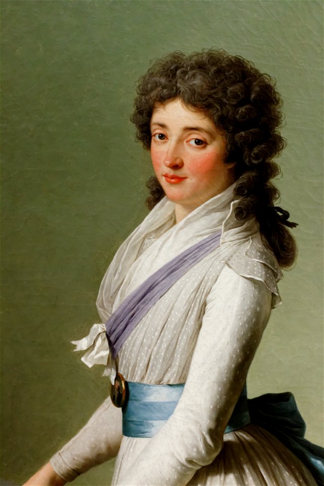 Vincent - Portrait de la baronne de Chalvet-Souville, née Marie de Broutin 03