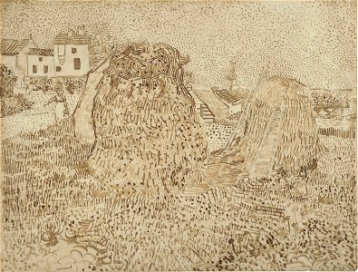 Vincent van Gogh - Haystacks