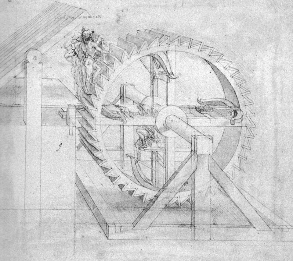 Vinci, Leonardo Da - Ingranaggio