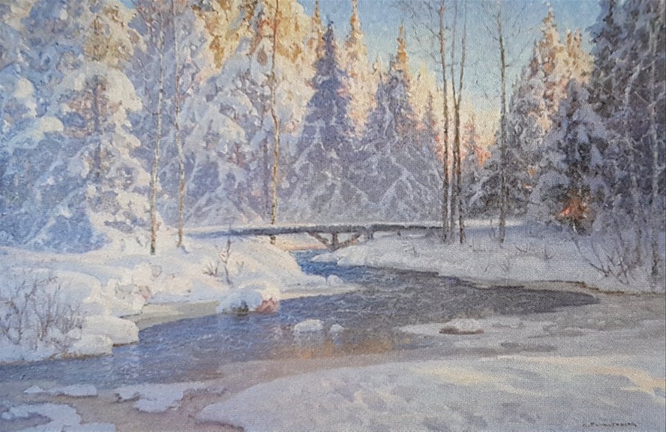 Vinter i Lokadalen x Anshelm Schultzberg