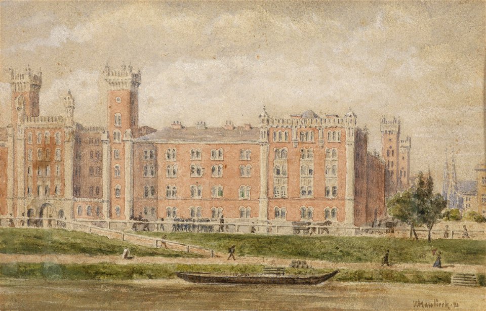 Vincenz Hawlicek Rossauerkaserne 1892