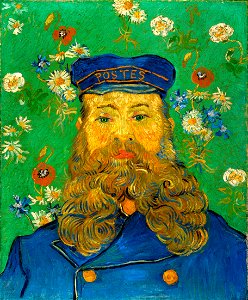 Vincent van Gogh - Portrait of Joseph Roulin - Google Art Project. Free illustration for personal and commercial use.