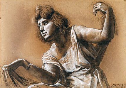 Vincenzo Gemito Bildnis der Marchesa Giulia Albani 1920
