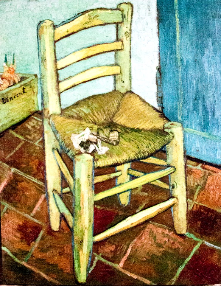 Vincent's Chair with his Pipe