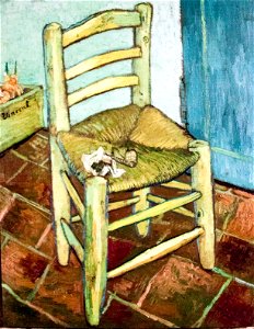 Vincent's Chair with his Pipe