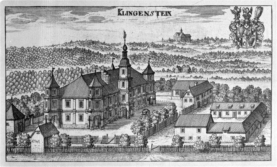Vischer - Topographia Ducatus Stiria - 206 Klingenstein bei Hausmannstätten