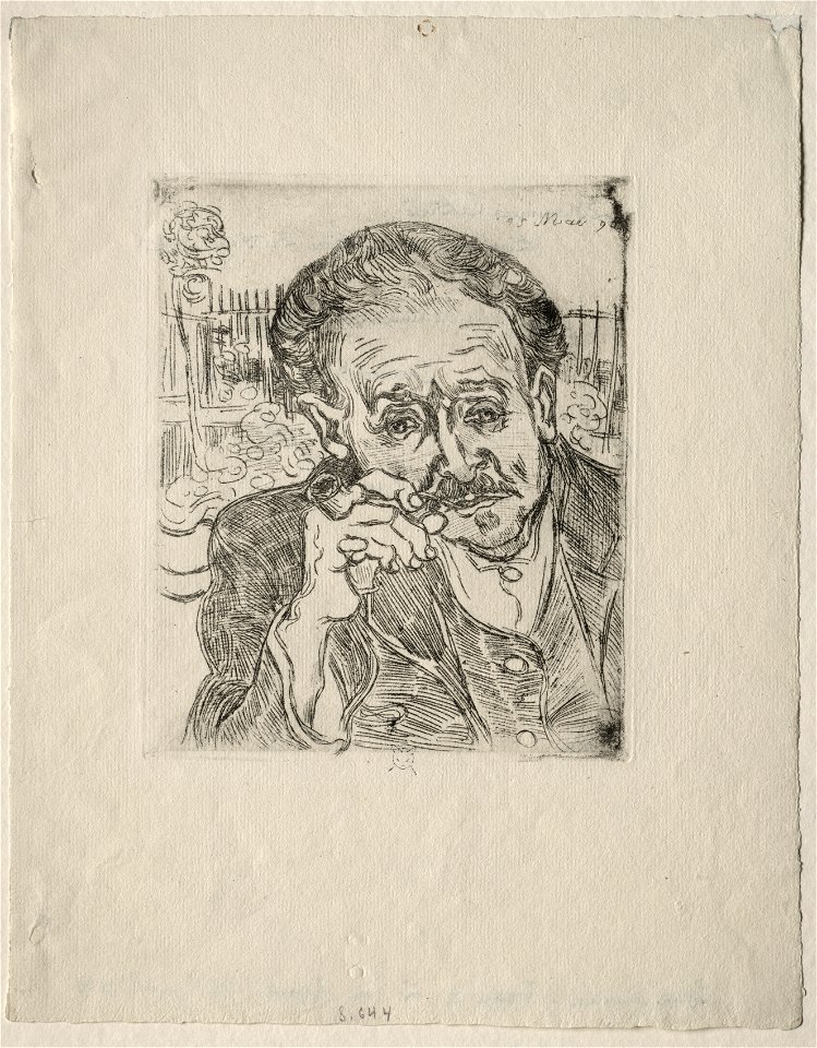 Vincent van Gogh (Dutch, 1853-1890) - Dr. Gachet - 1948.303 - Cleveland Museum of Art
