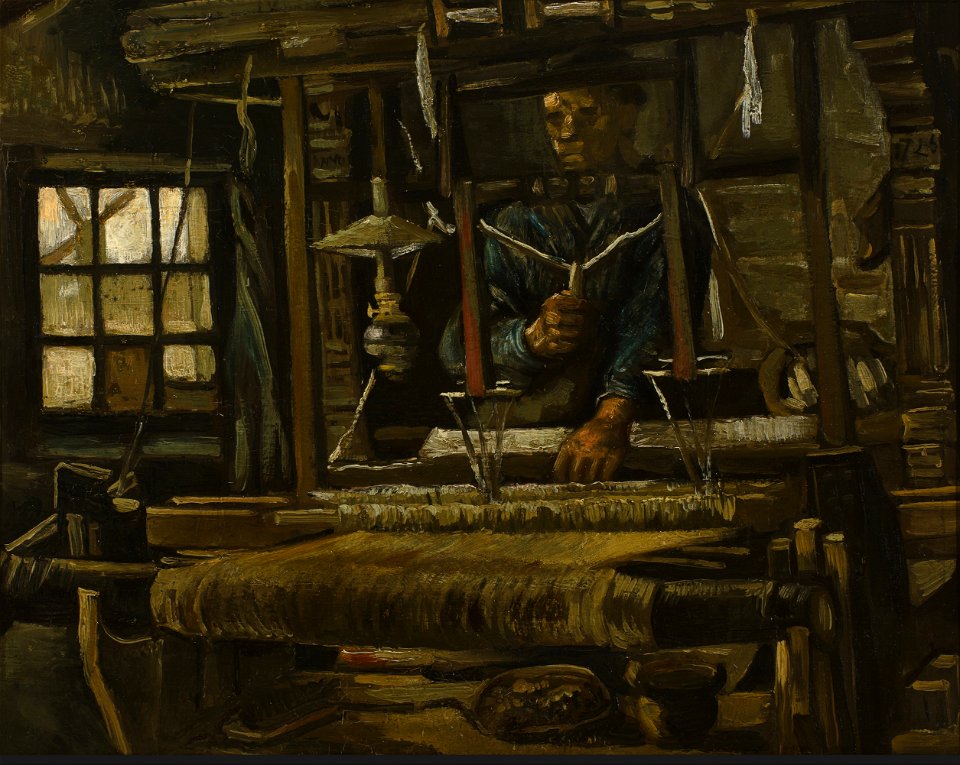 Vincent van Gogh - A Weaver's Cottage - Google Art Project