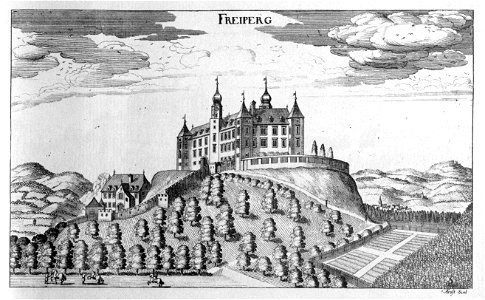 Vischer - Topographia Ducatus Stiria - 082 Freiberg bei Gleisdorf
