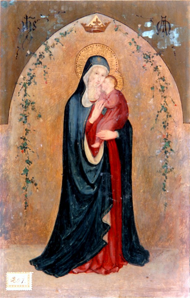 Virgen con el Niño - Ángel María de Barcia Pavón