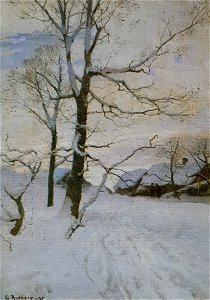 Vinterlandskap x Gustaf Rydberg