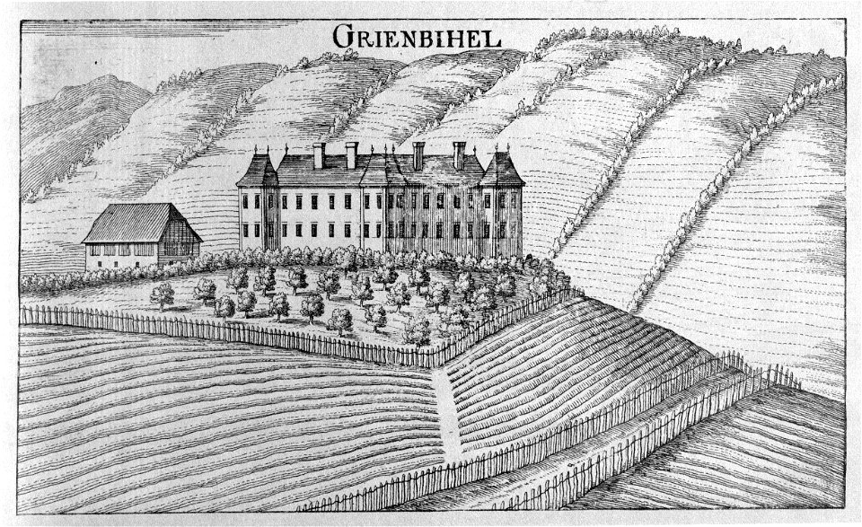 Vischer - Topographia Ducatus Stiria - 146 Grünbichl bei Rottenmann