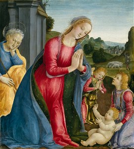 Vincenzo Frediani - The Adoration of the Christ Child - 1954.289 - Art Institute of Chicago