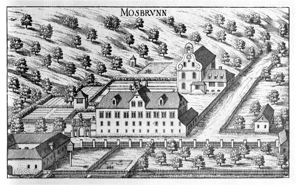 Vischer - Topographia Ducatus Stiria - 126 Graz Moosbrunn